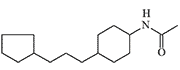 N-Acetyl-4-(3- cyclopentylpropyl)cyclohexylamine