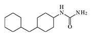  3-(4-cyclohexylmethylcyclohexyl)urea